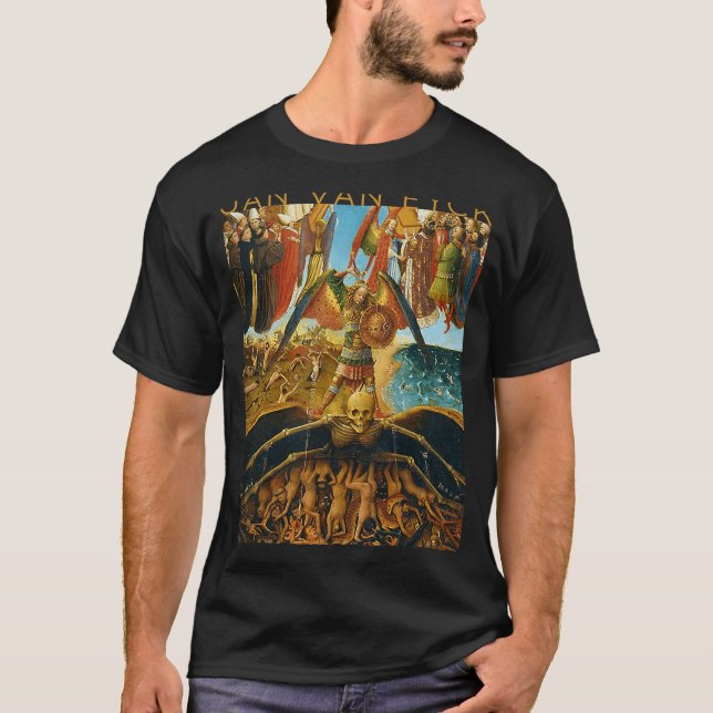 Jan Van Eyck das letzte Urteil für Künstler T-Shirt (Vorderseite)