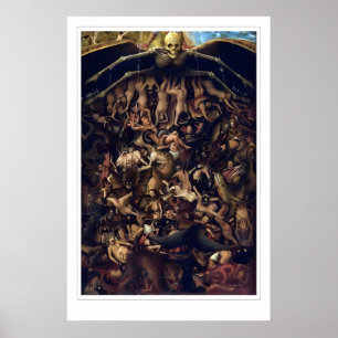 Jan Van Eyck Druck Das Jüngste Gericht, Untere Poster