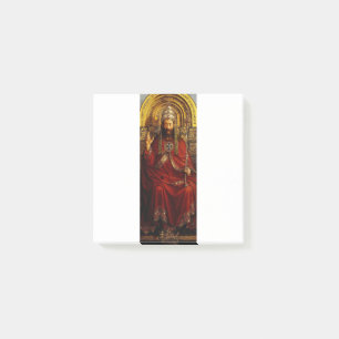 Jan van Eyck Gott der Vater auf dem Thron Fine Art Post-it Klebezettel