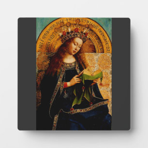 Jan van Eyck - Sammlung feiner Kunst der Jungfrau  Fotoplatte