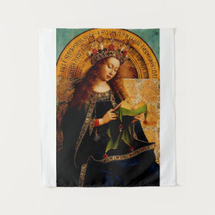 Jan van Eyck - Sammlung feiner Kunst der Jungfrau  Wandteppich