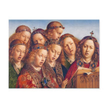 Jan van Eyck Singing angels Gent altarpiece