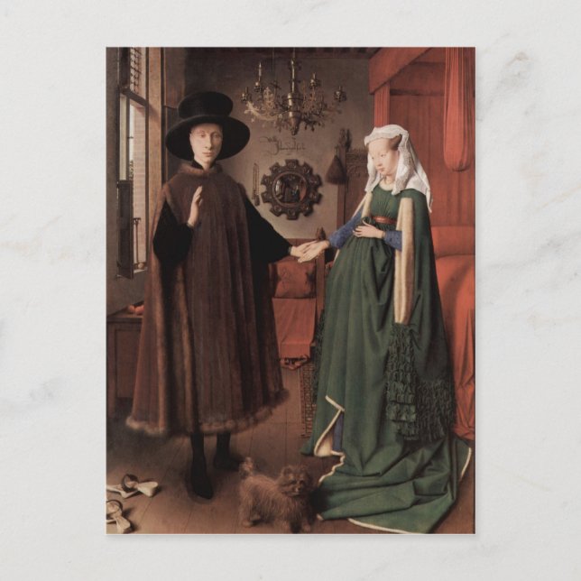 Jan van Eyck van Eyck, Jan 1387 1441 Maaseyck Brug Postkarte (Vorderseite)