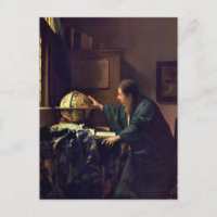 Jan Vermeer, La Carte Postale Astronomique