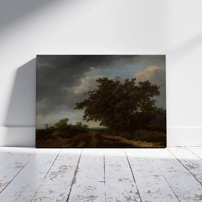 Jan Vermeer, Landschaft am Rande der Dünen Fotodruck (Von Creator hochgeladen)