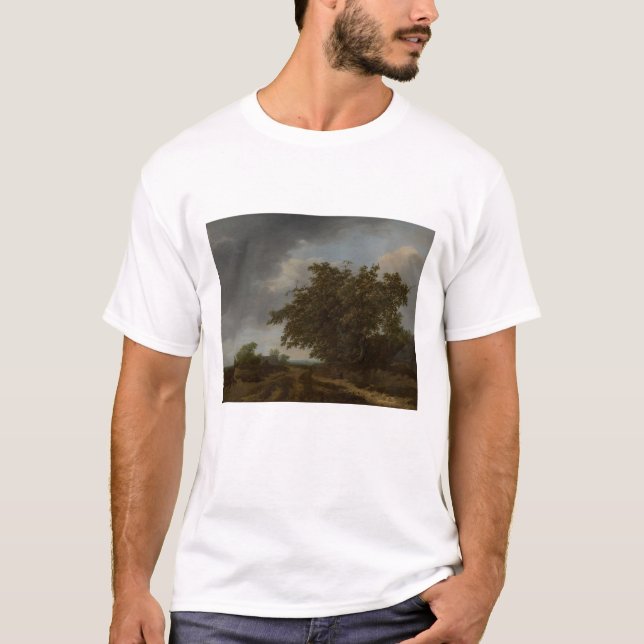 Jan Vermeer, Landschaft am Rande der Dünen T-Shirt (Vorderseite)