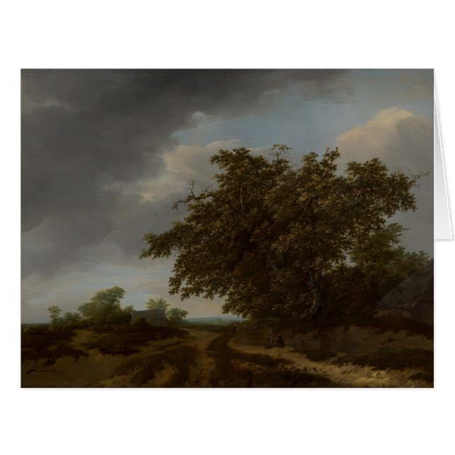 Jan Vermeer, Paysage au bord des dunes (Devant horizontal)