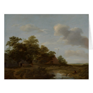 Jan Vermeer van Haarlem, Landschaft mit Bauernhof