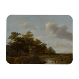 Jan Vermeer van Haarlem, Landschaft mit Bauernhof Magnet