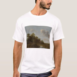 Jan Vermeer van Haarlem, Landschaft mit Bauernhof T-Shirt