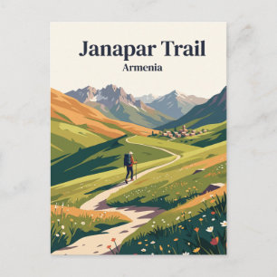 Janapar-Trail Armenien Postkarte