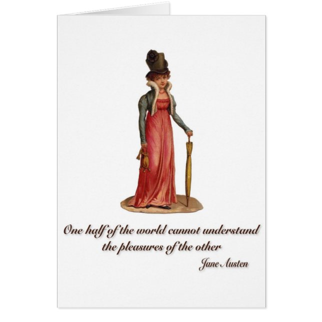 Jane Austen auf Missverständnis (Vorne)