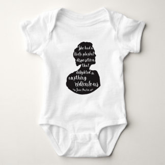 Jane Austen-Baby-Kleidung Baby Strampler