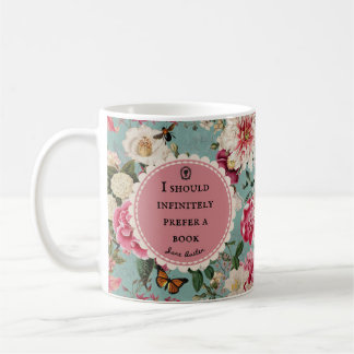 Jane Austen Book Quote Mug Kaffeetasse