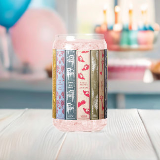 Jane-Austen-Bücher Dosenglas