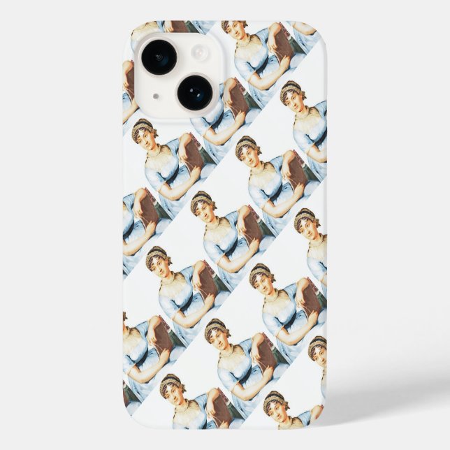 Jane Austen Case-Mate iPhone Case (Rückseite)