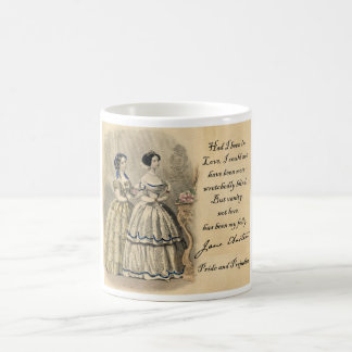 Jane Austen: Eitelkeit Kaffeetasse