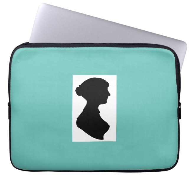 Jane Austen Electronics Bag Laptopschutzhülle (Vorderseite)