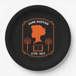 Jane Austen English Novelist Pappteller