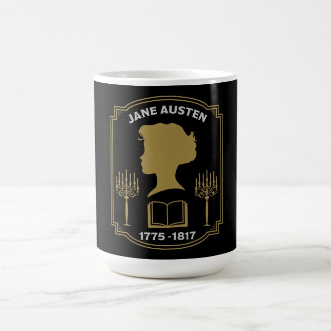 Jane Austen English Novelist Verwandlungstasse (Zentrum)