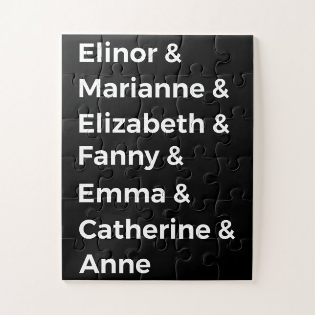 Jane Austen Heroines I (Vertikal)