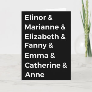 Jane Austen Heroines I Karte