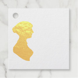 Jane Austen Home Wallpaper Geschenkanhänger