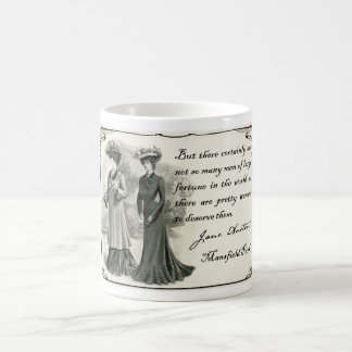 Jane Austen: Hübsche Frauen Kaffeetasse