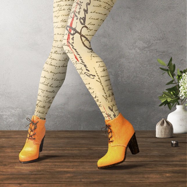 Jane Austen Letter Leggings (Von Creator hochgeladen)