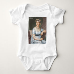 Jane Austen Liebte Dich Weniger Zitat Auf Geschenk Baby Strampler