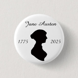 Jane Austen mit 250 Button