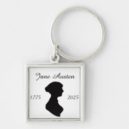 Jane Austen mit 250 Schlüsselanhänger