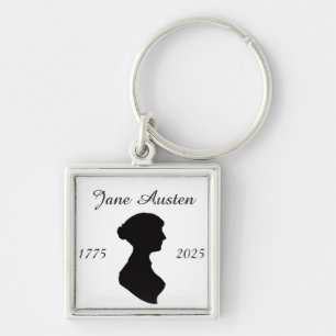 Jane Austen mit 250 Schlüsselanhänger