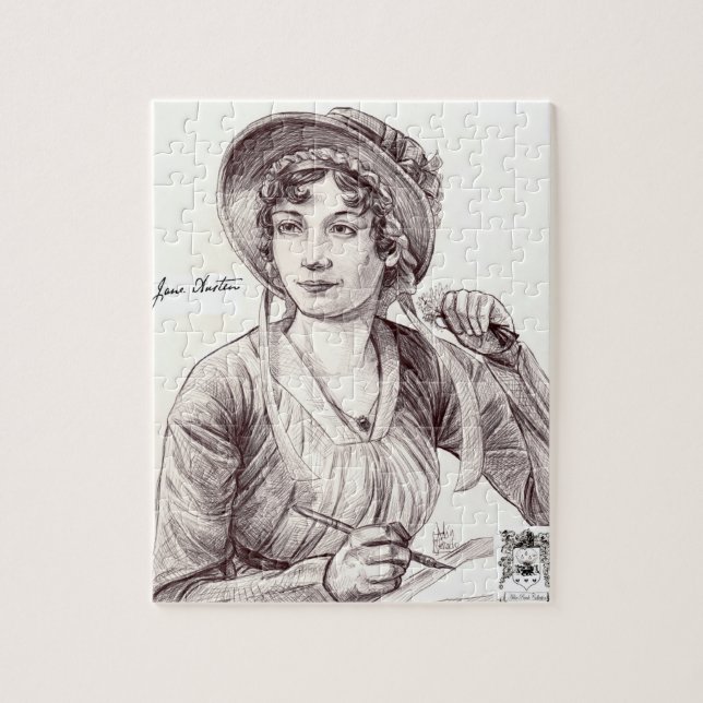 Jane Austen mit einem Lächeln 8x10 (Vertikal)