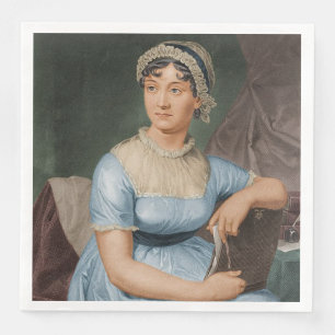 Jane Austen napkins Serviette