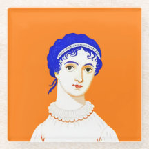 Jane Austen Portrait - Design Illustration