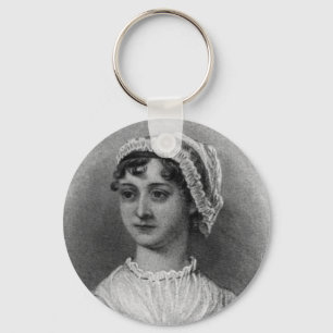 Jane Austen-Porträt Schlüsselanhänger