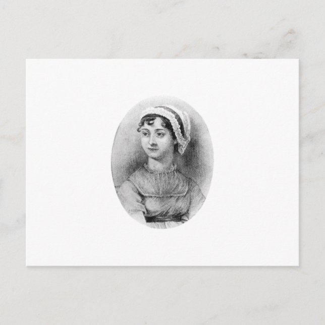 Jane Austen Pride Postkarte (Vorderseite)