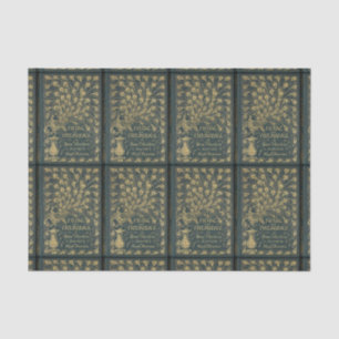Jane Austen Pride und Prejudice Pfauenbuchdeckung Seidenpapier
