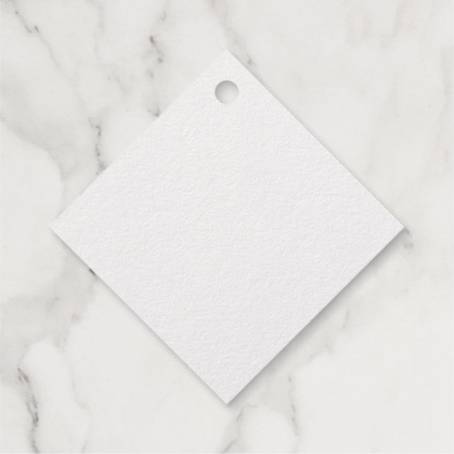 Jane-Austen-Profil-Tag Geschenkanhänger (Rückseite)