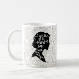 Jane Austen Quote Tasse - Start Your Day Inspirier