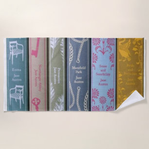 Jane Austen Roman Strandtuch