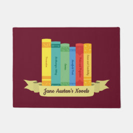 Jane Austen Romane III Fußmatte