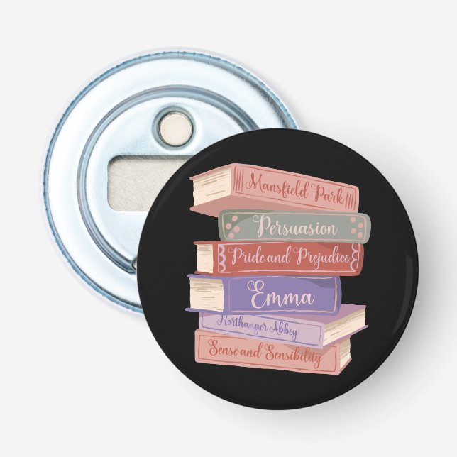 Jane Austen Romane V Flaschenöffner (Vorderseite)