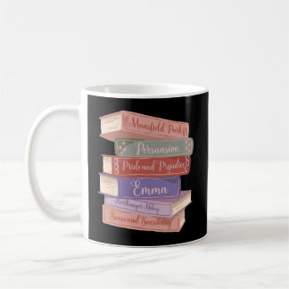 Jane Austen Romane V Kaffeetasse