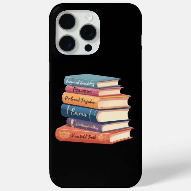 Jane Austen Romane VII Case-Mate iPhone Hülle (Rückseite)