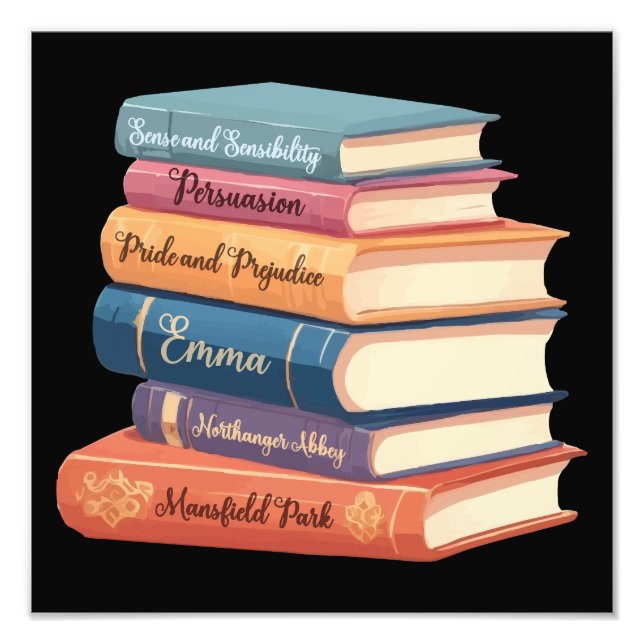 Jane Austen Romane VII Fotodruck (Vorne)