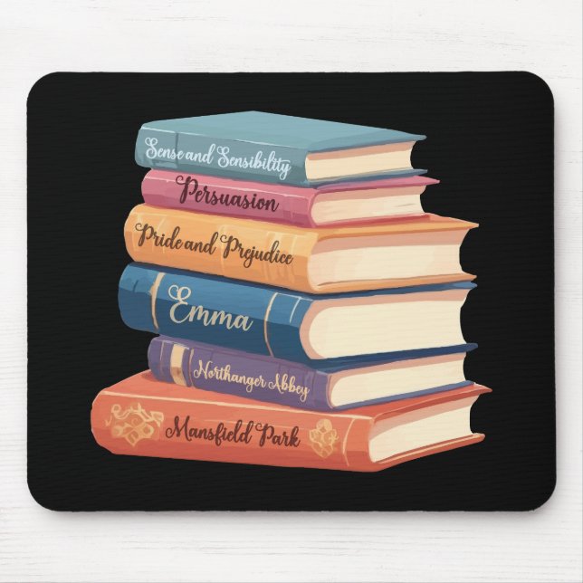 Jane Austen Romane VII Mousepad (Vorne)