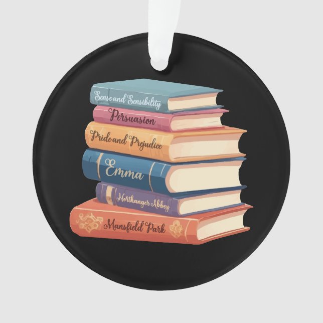 Jane Austen Romane VII Ornament (Vorderseite)