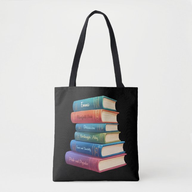 Jane Austen Romane VIII Tasche (Vorderseite)